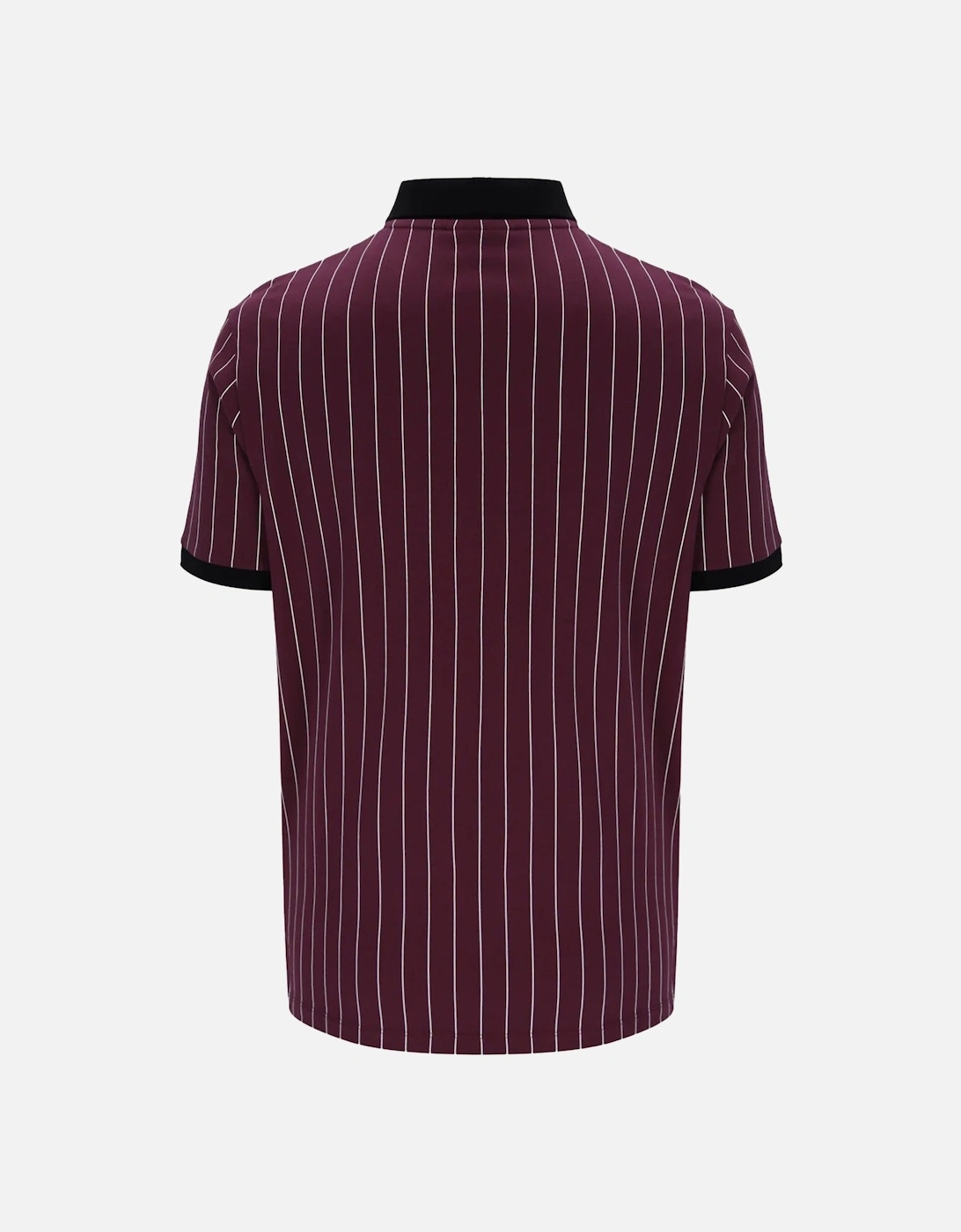 BB1 Classic Striped Polo Shirt Fig/Milky Blue/Gardenia/Black