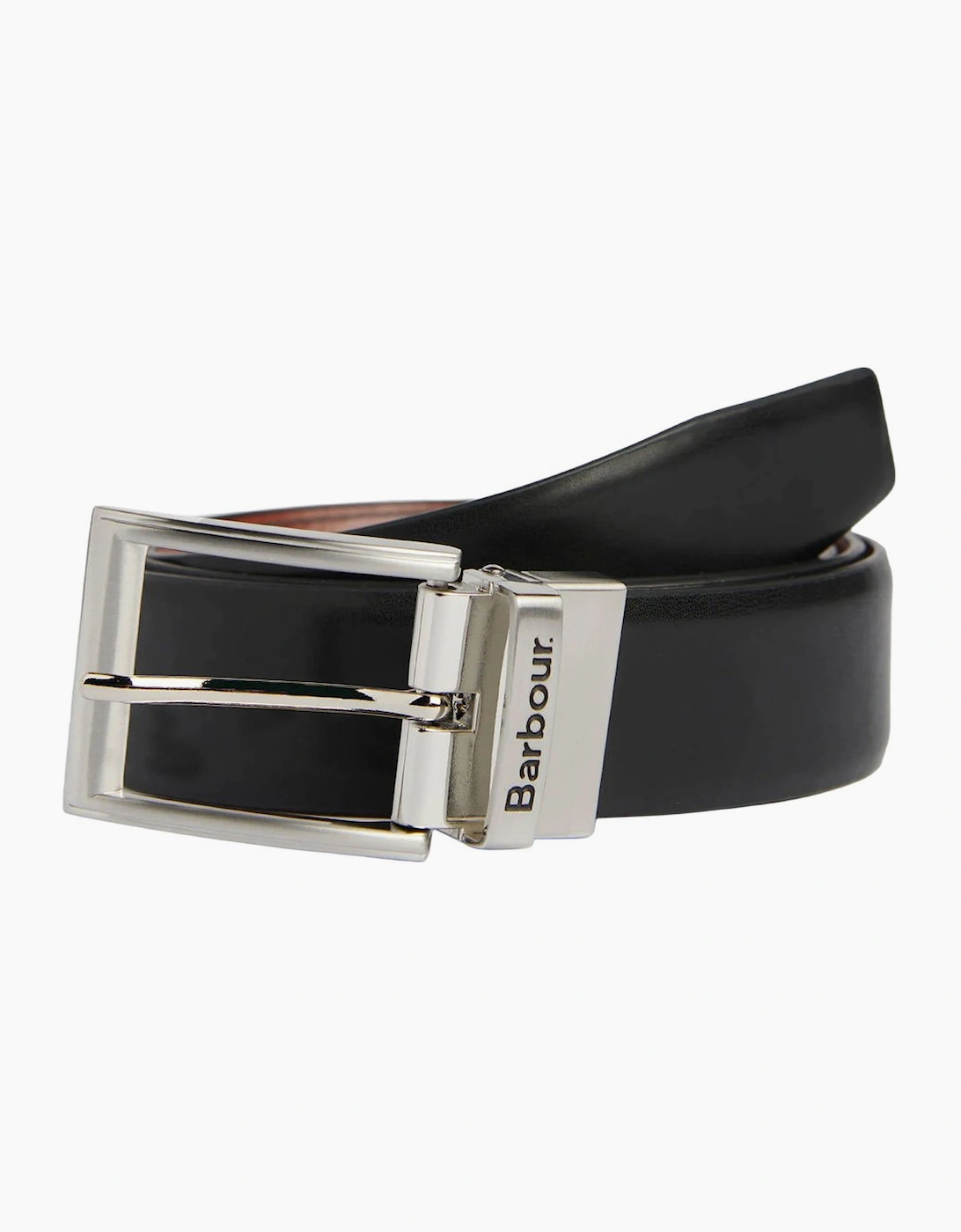 Barbour Women's Black Fife Reversible Belt (L) - Size: One Size