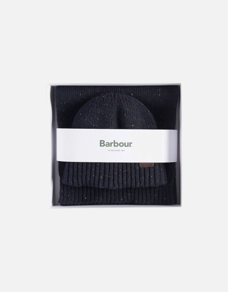 Carlton Fleck Beanie & Scarf Set