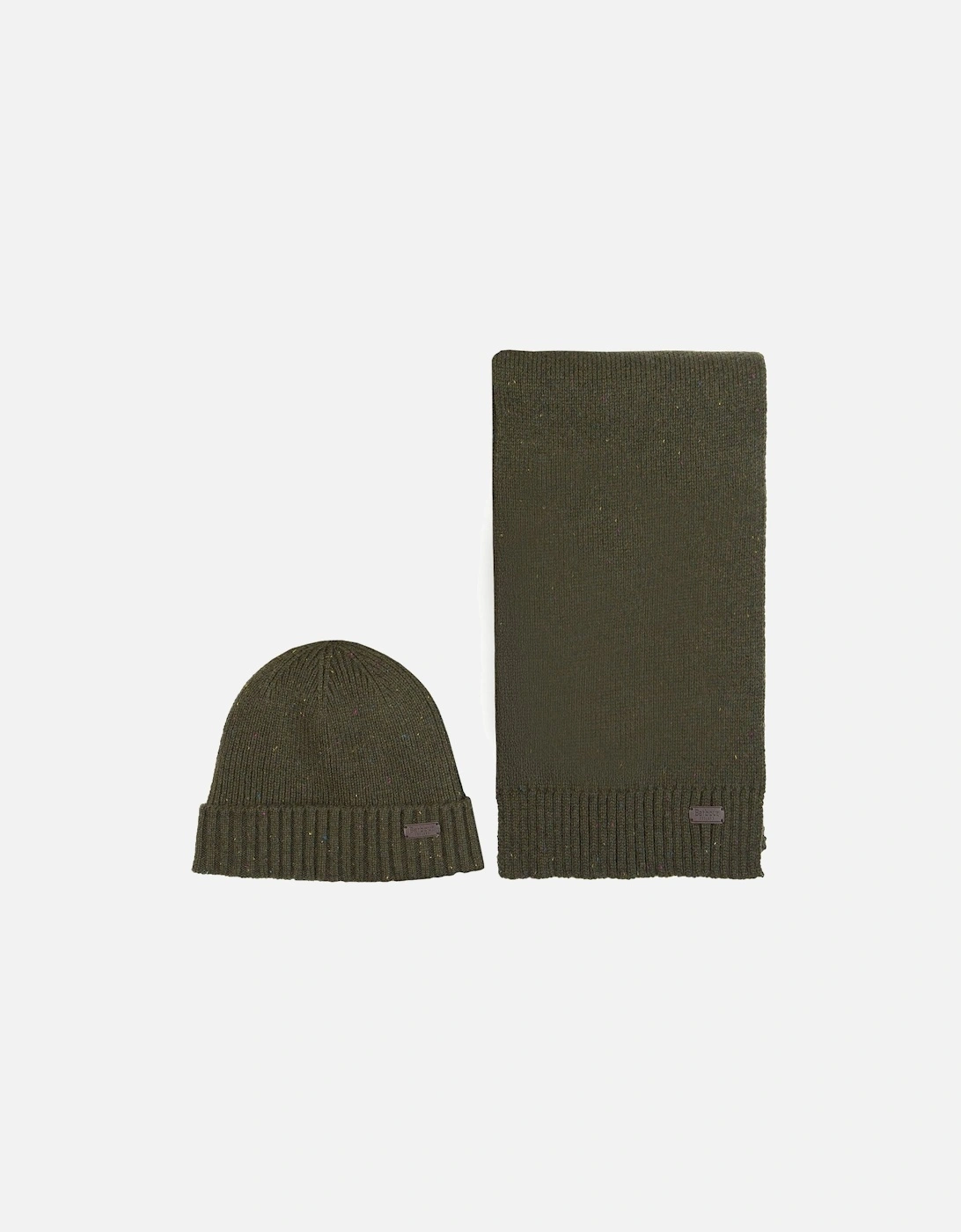 Carlton Fleck Beanie & Scarf Set, 5 of 4