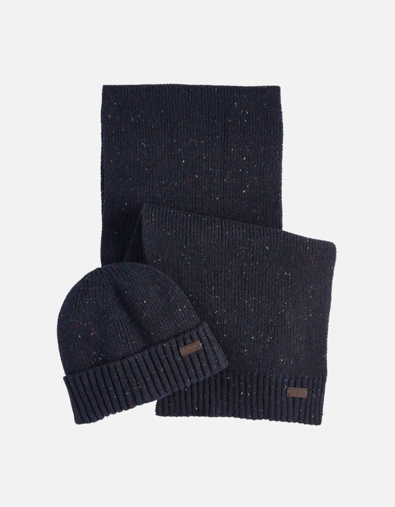 Carlton Fleck Beanie & Scarf Set