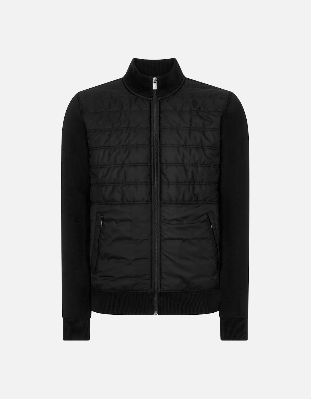 ls hybrid jacket top BLACK