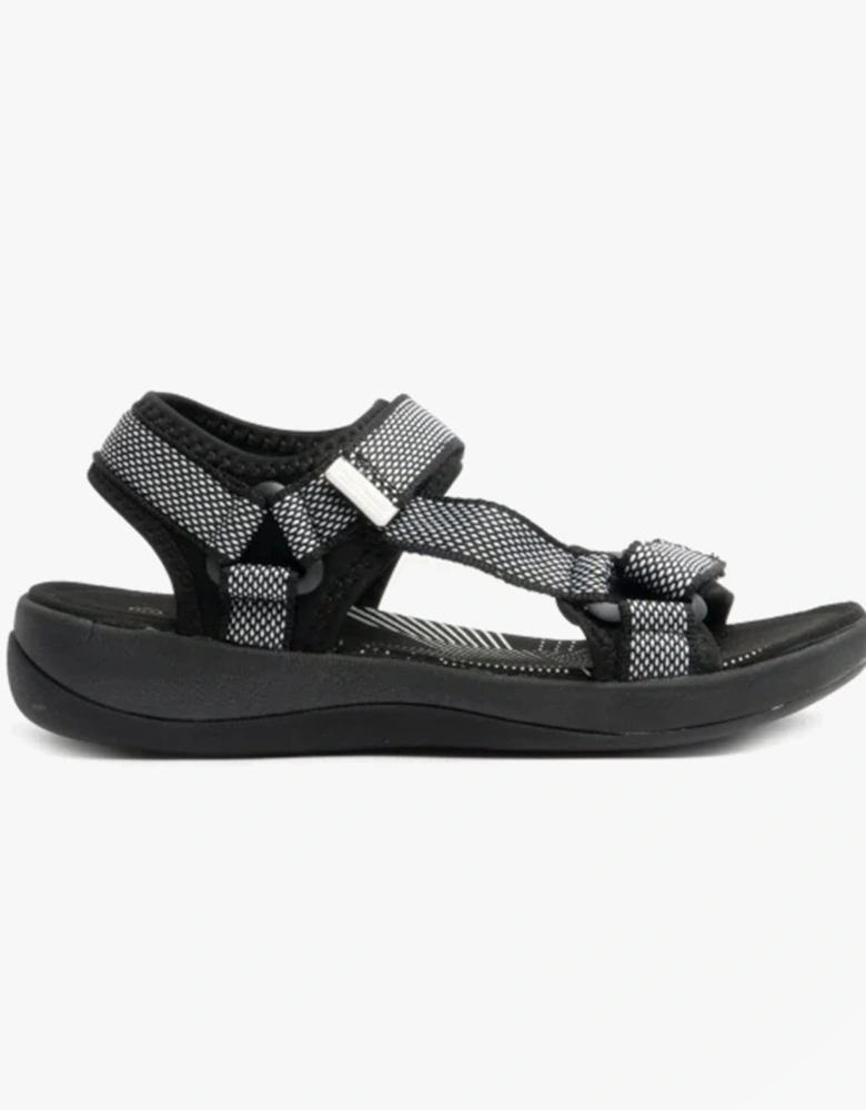 SARA Womens Sports Sandals Black