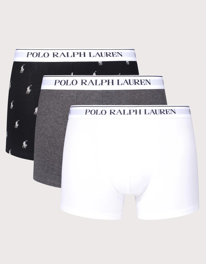 3 Pack Classic Stretch Cotton Trunks