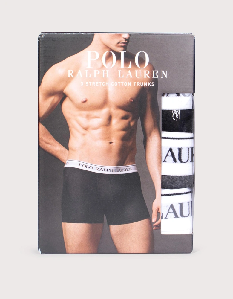 3 Pack Classic Stretch Cotton Trunks