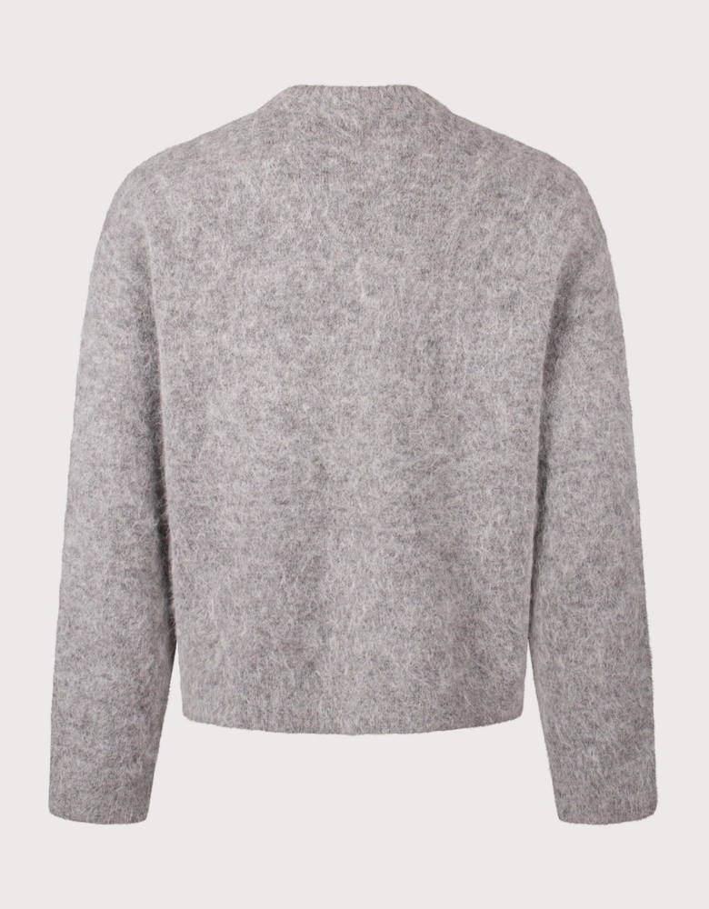 Logo Knit Sweatshirt