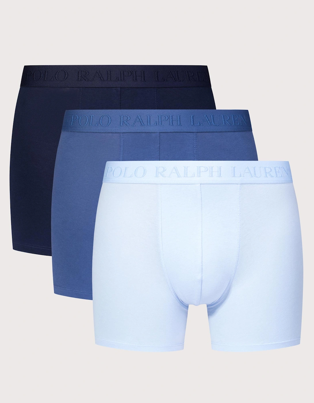 3 Pack Classic Stretch Cotton Trunks, 3 of 2