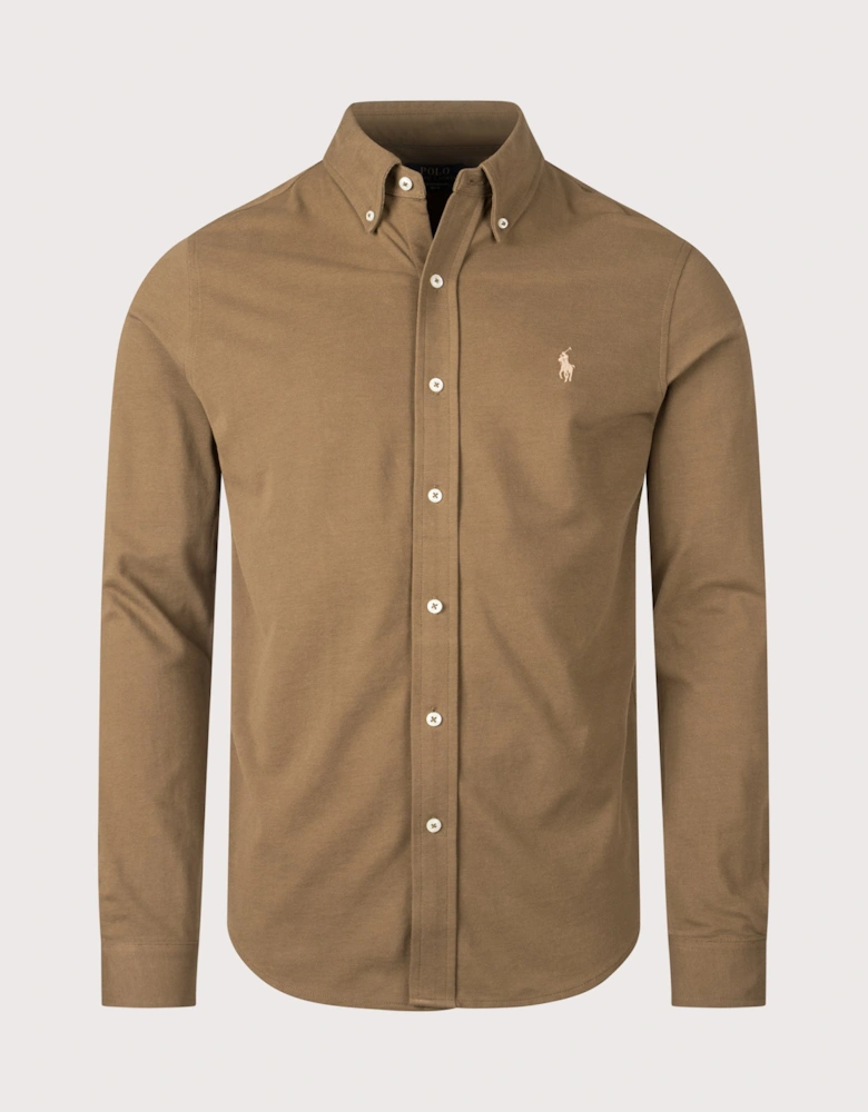 Relaxed Fit Featherweight Mesh Shirt