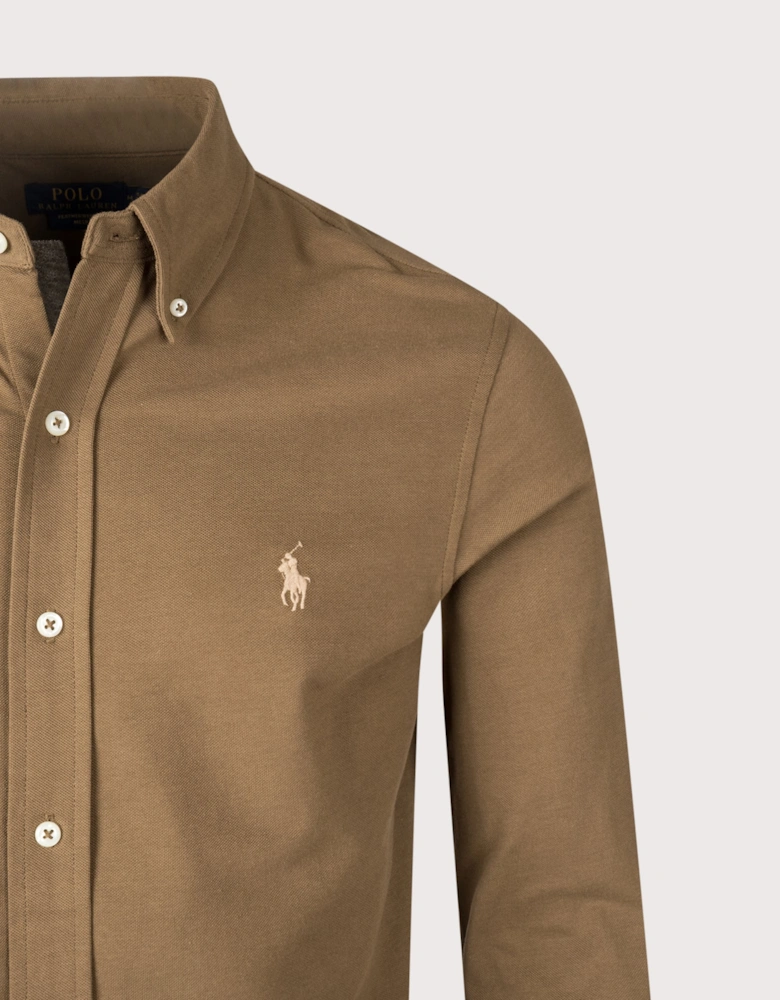 Relaxed Fit Featherweight Mesh Shirt