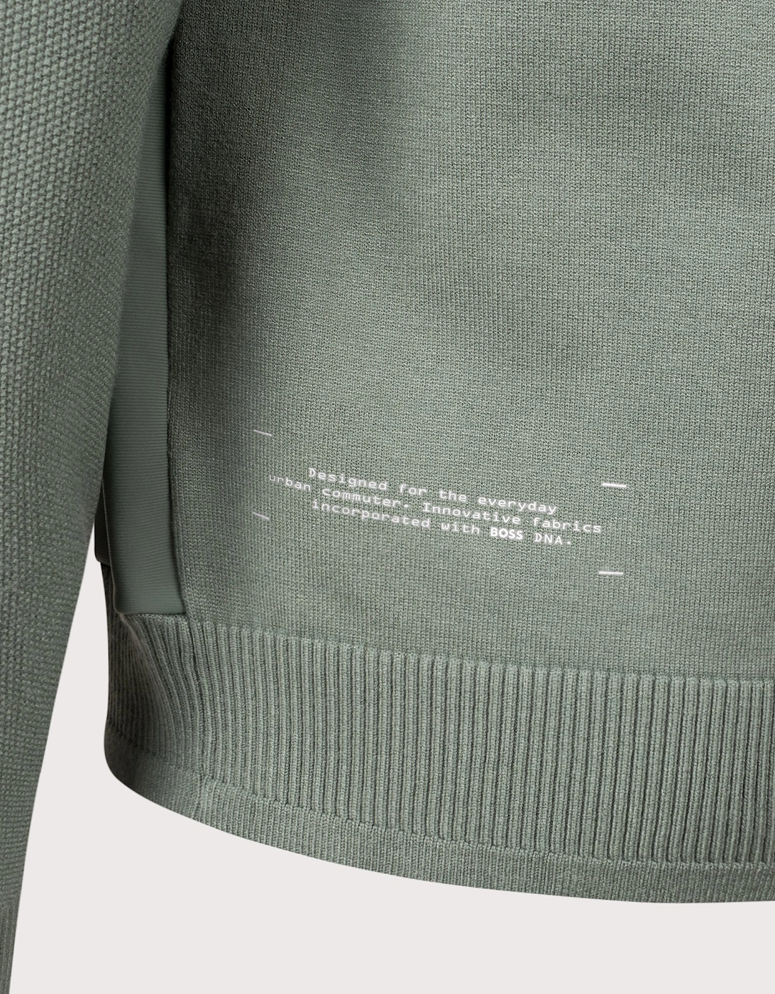 Civic Quarter Zip Hybrid Knit Sweatshirt