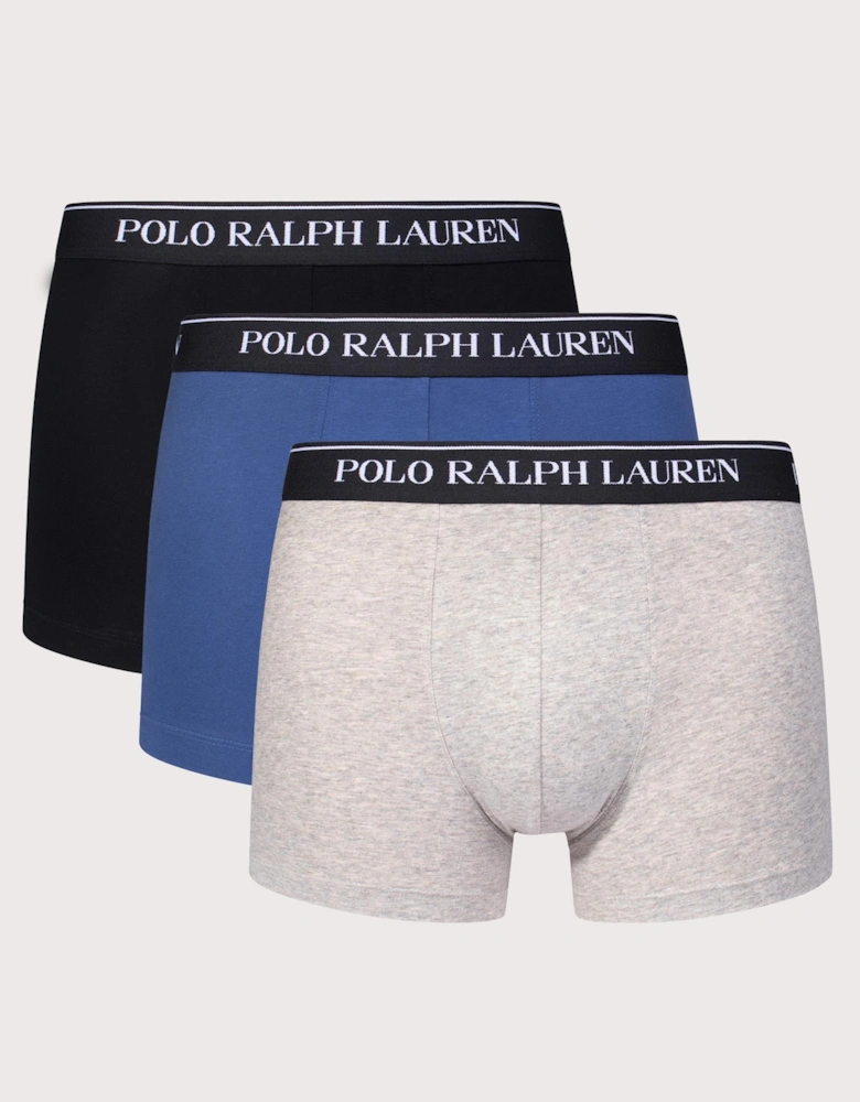 3 Pack Classic Stretch Cotton Trunks