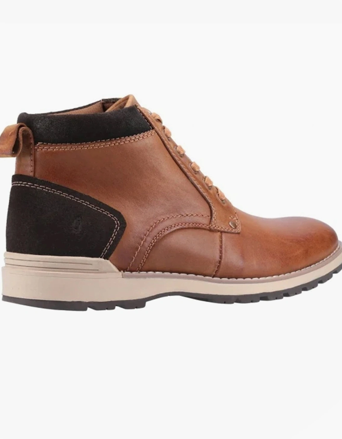 DEAN Mens Waxy Nubuck Chukka Boots Tan