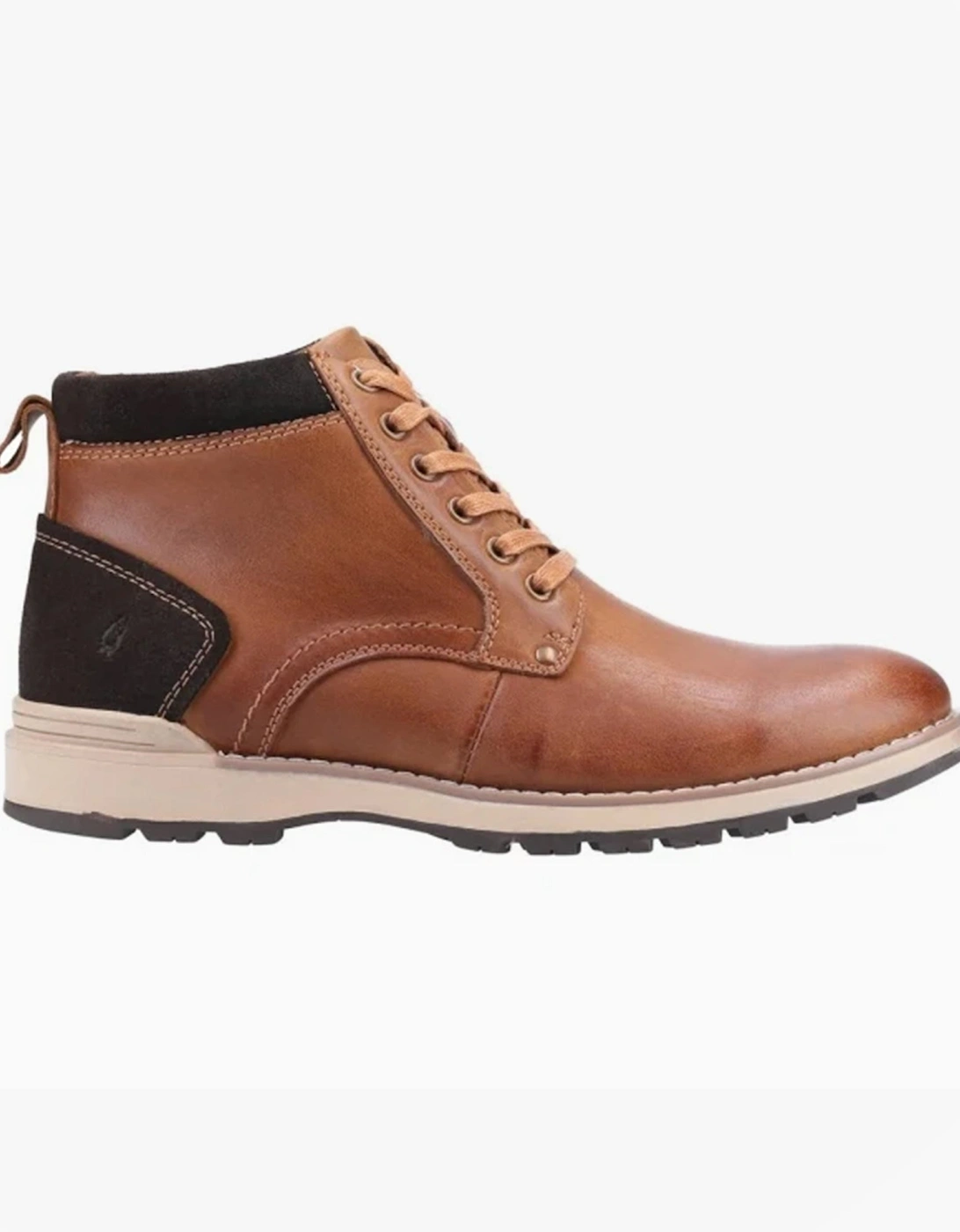 DEAN Mens Waxy Nubuck Chukka Boots Tan, 5 of 4