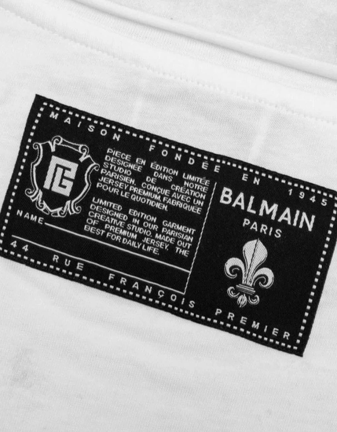 Sketch Drawing Logo T-Shirt in White