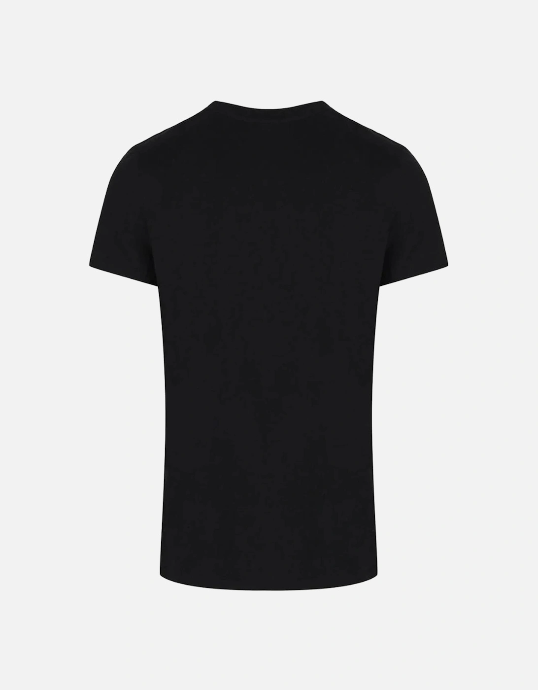 Paris Rainbow Logo T-Shirt in Black