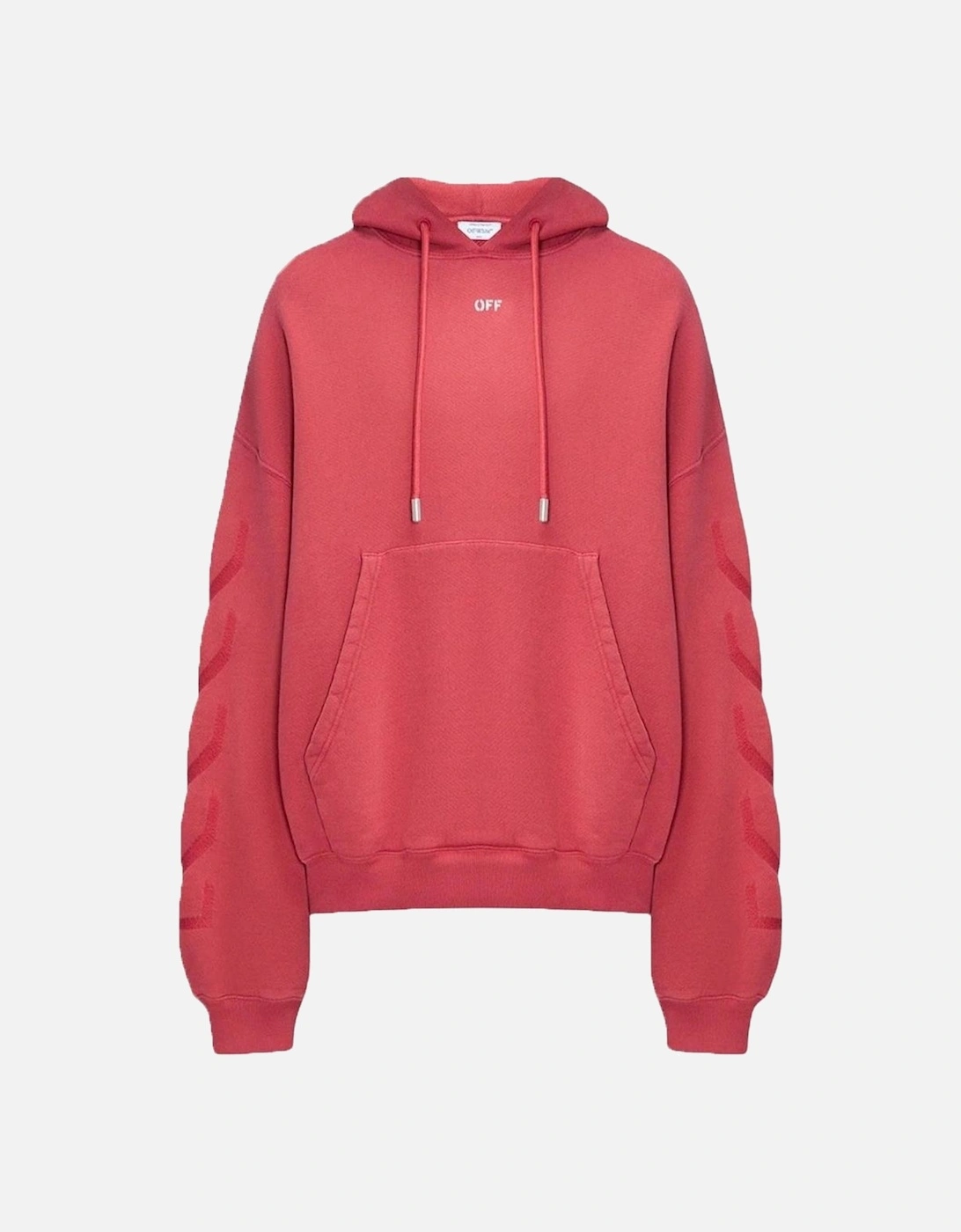 St Matthew Design Washed Hoodie in Red, 3 of 2