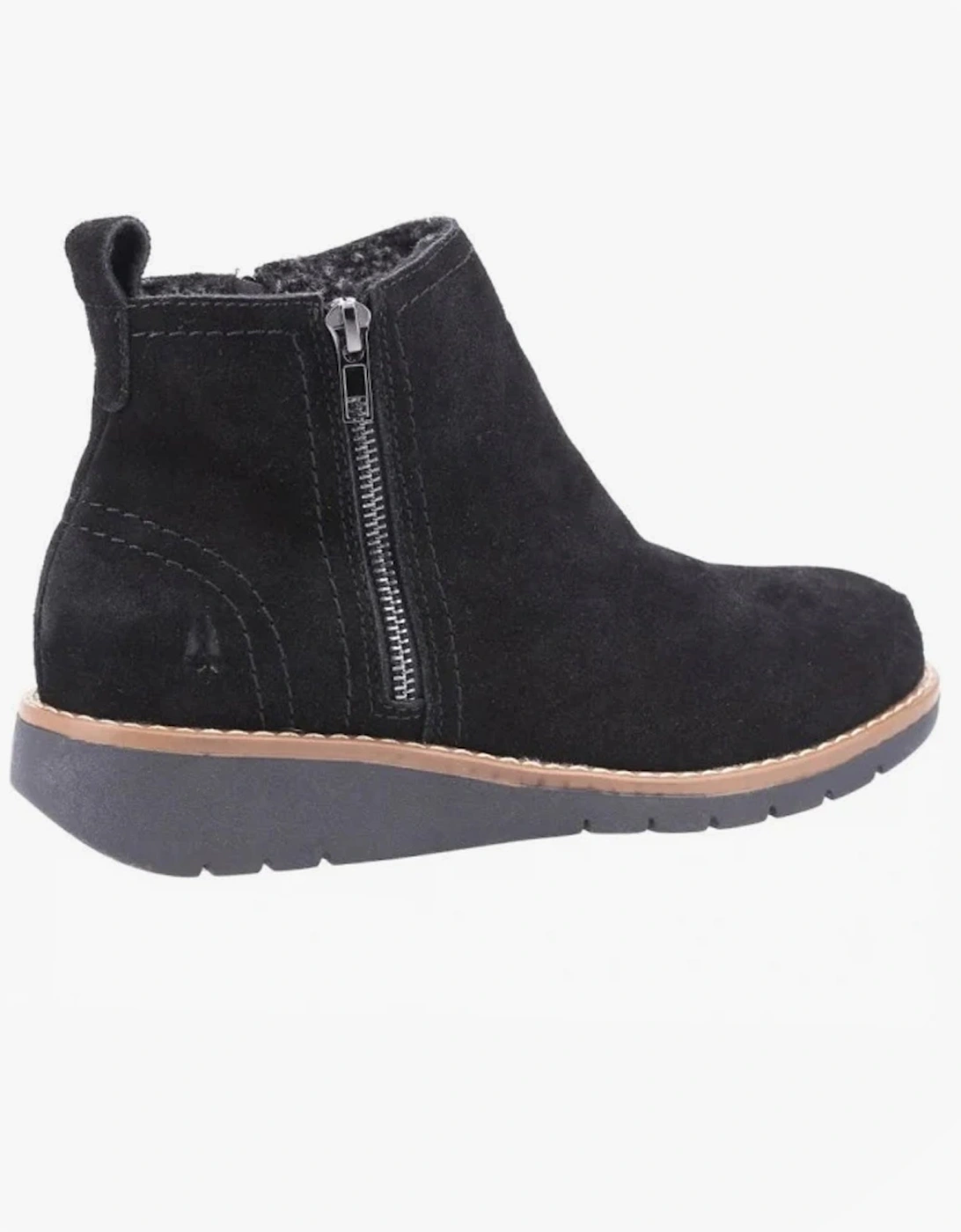 LIBBY Womens Suede Boots Black