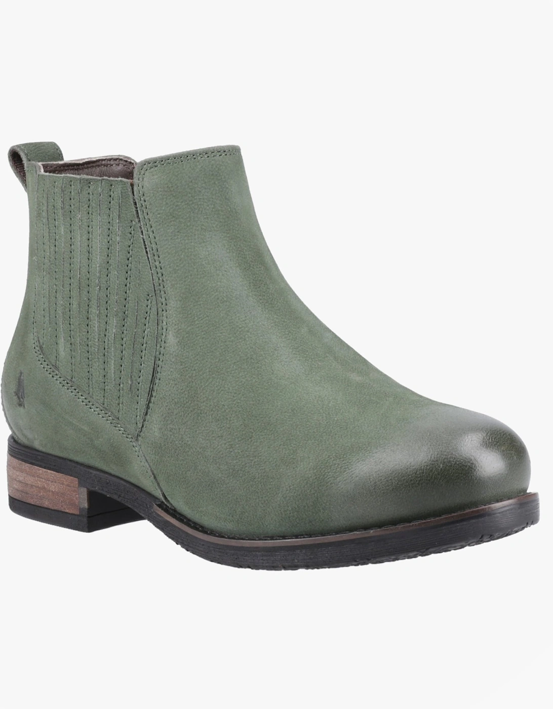 EDITH Womens Ankle Chelsea Boots Green