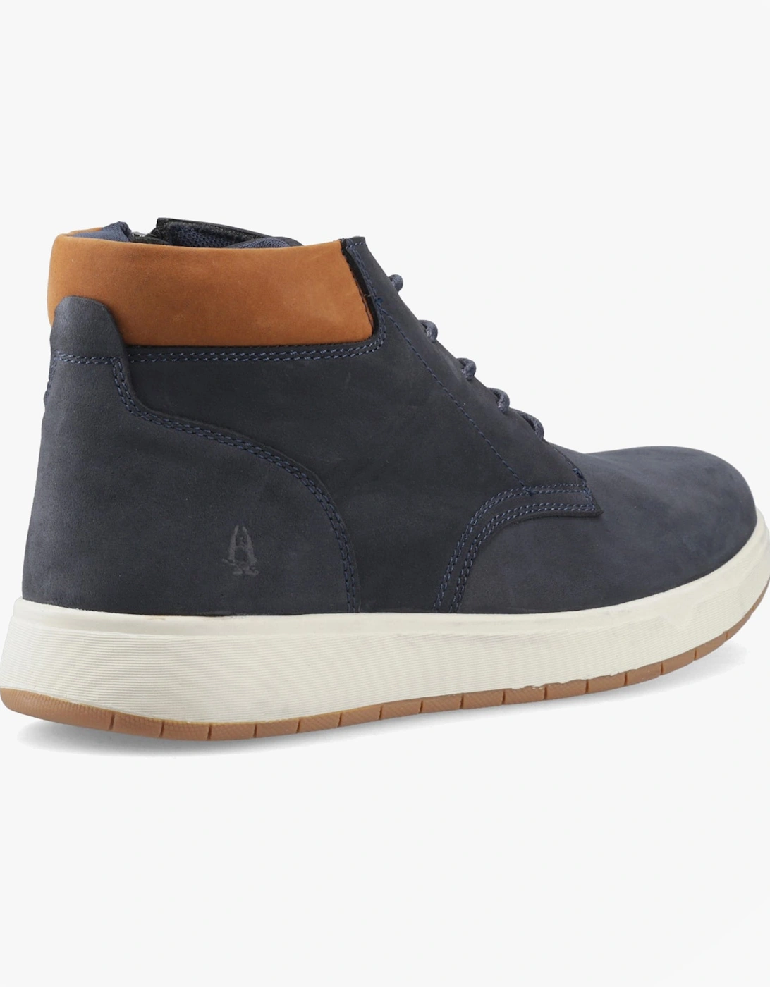 BRONKO Mens Chukka Boots Navy