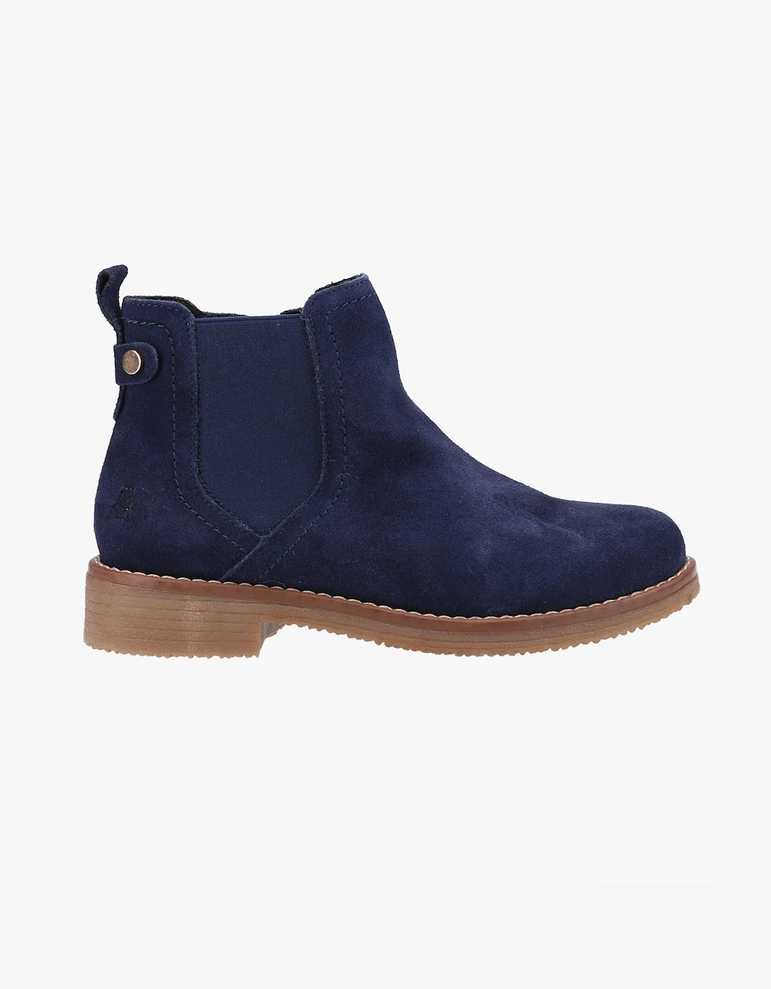 Hush Puppies Women's Hush Puppies MADDY WIDE Womens Chelsea Boots Navy - Blue