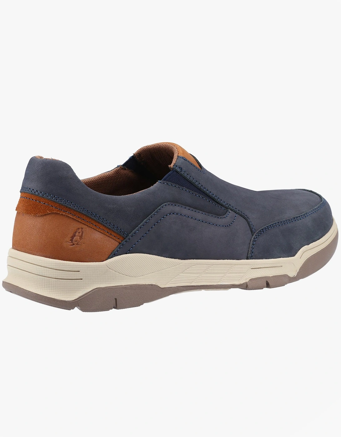 FLETCHER Mens Slip On Shoes Navy