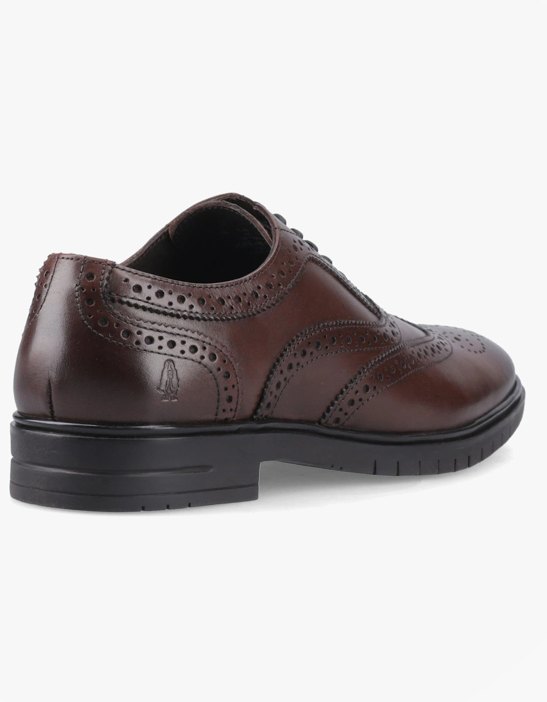 SANTIAGO Mens Brogue Shoes Brown