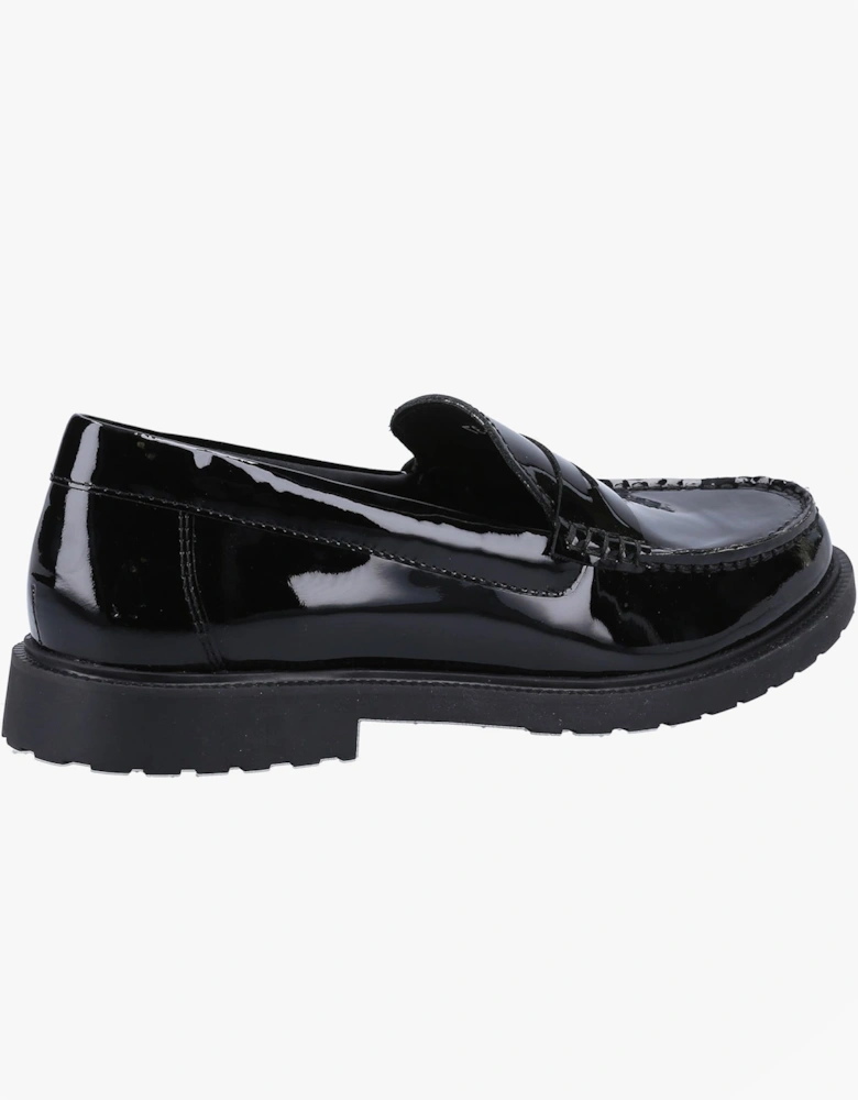 VERITY SLIP ON Womens Loafer Shoes Patent Black