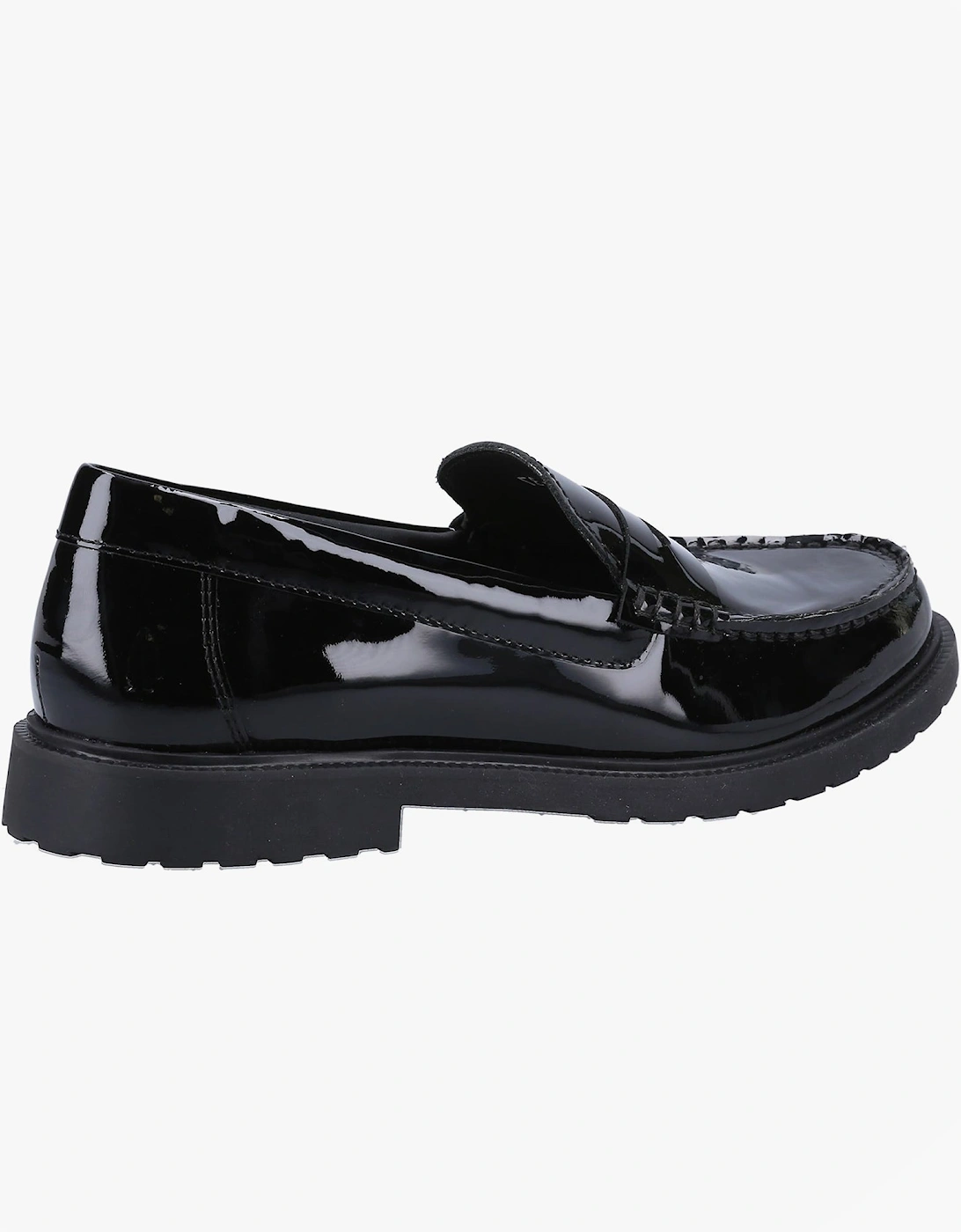 VERITY SLIP ON Womens Loafer Shoes Patent Black