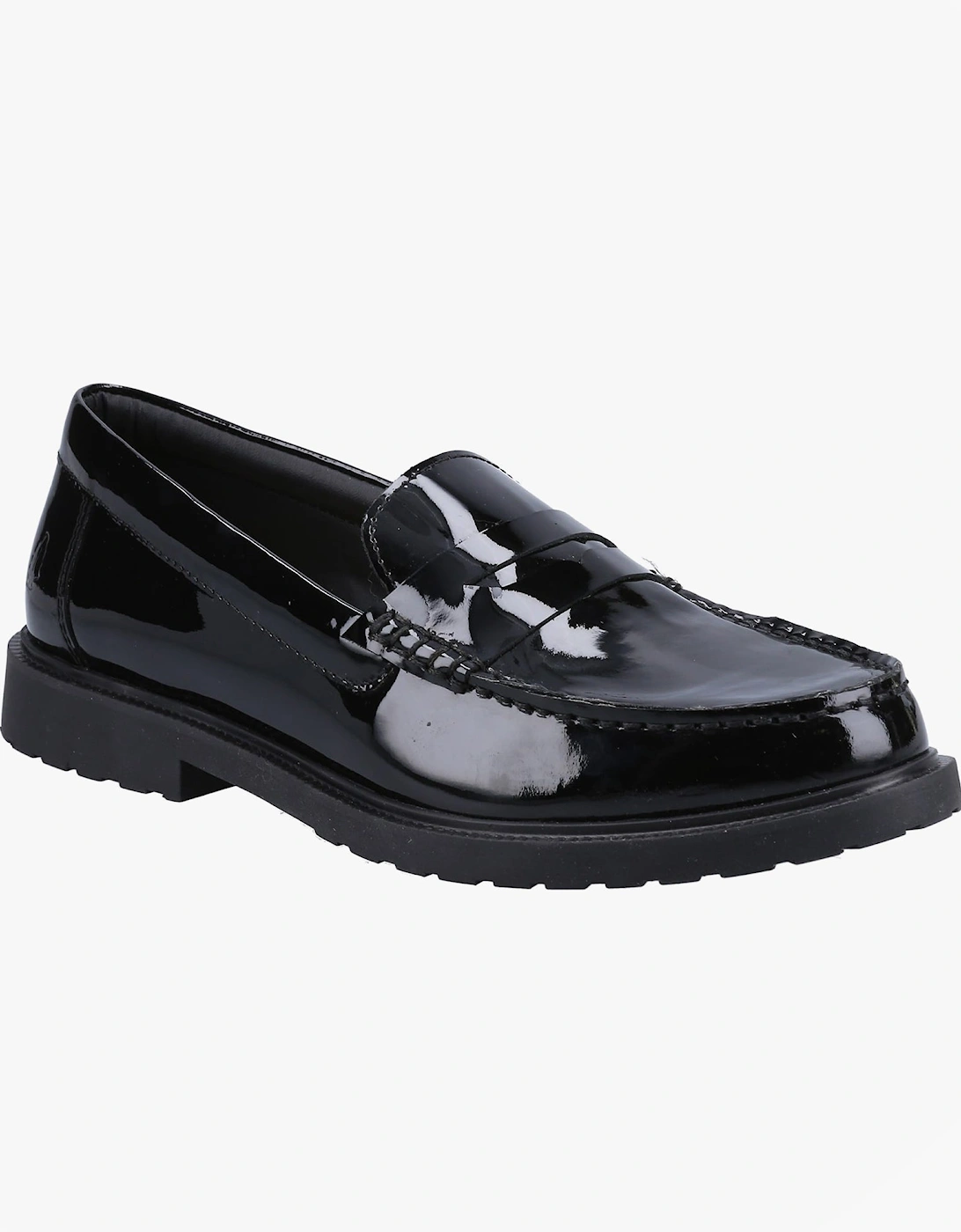 VERITY SLIP ON Womens Loafer Shoes Patent Black