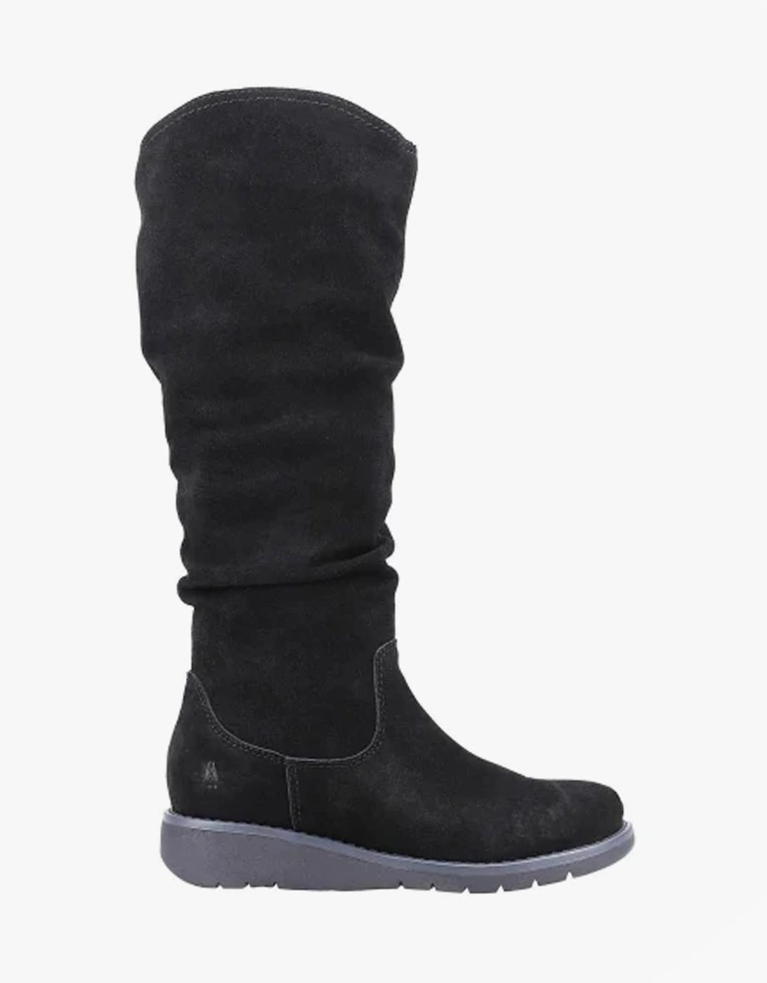 Hush Puppies Women's Hush Puppies LUCINDA Womens Suede Boots Black