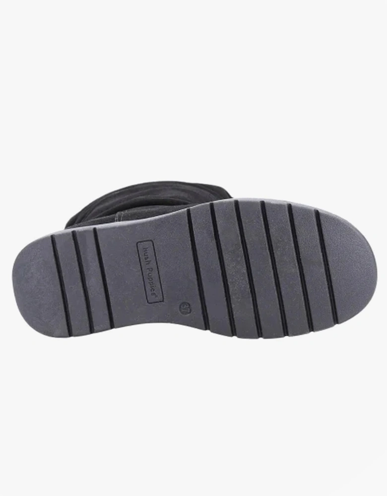 LUCINDA Womens Suede Boots Black