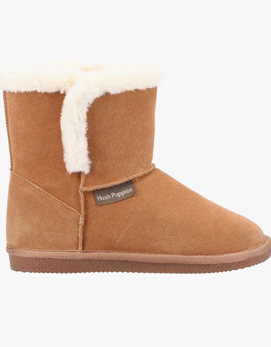 ASHLEIGH Womens Slippers Tan, 4 of 3