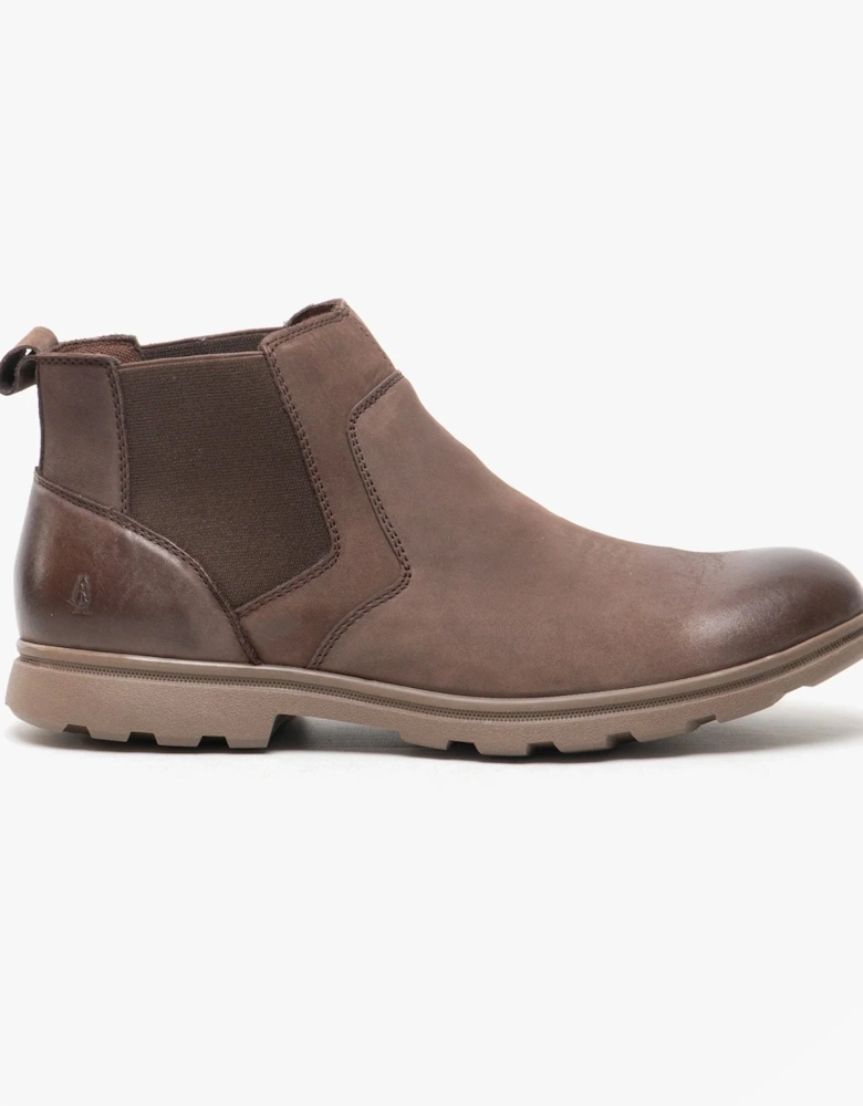TYRONE Mens Nubuck Boots Brown