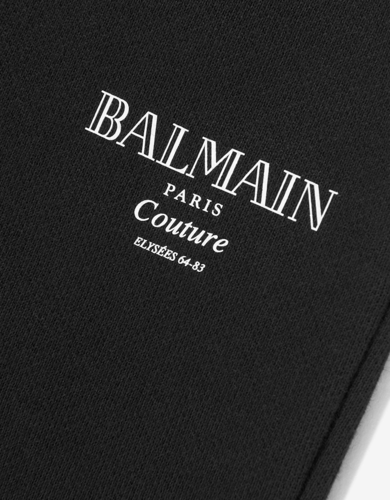 Kids Logo Joggers in Black