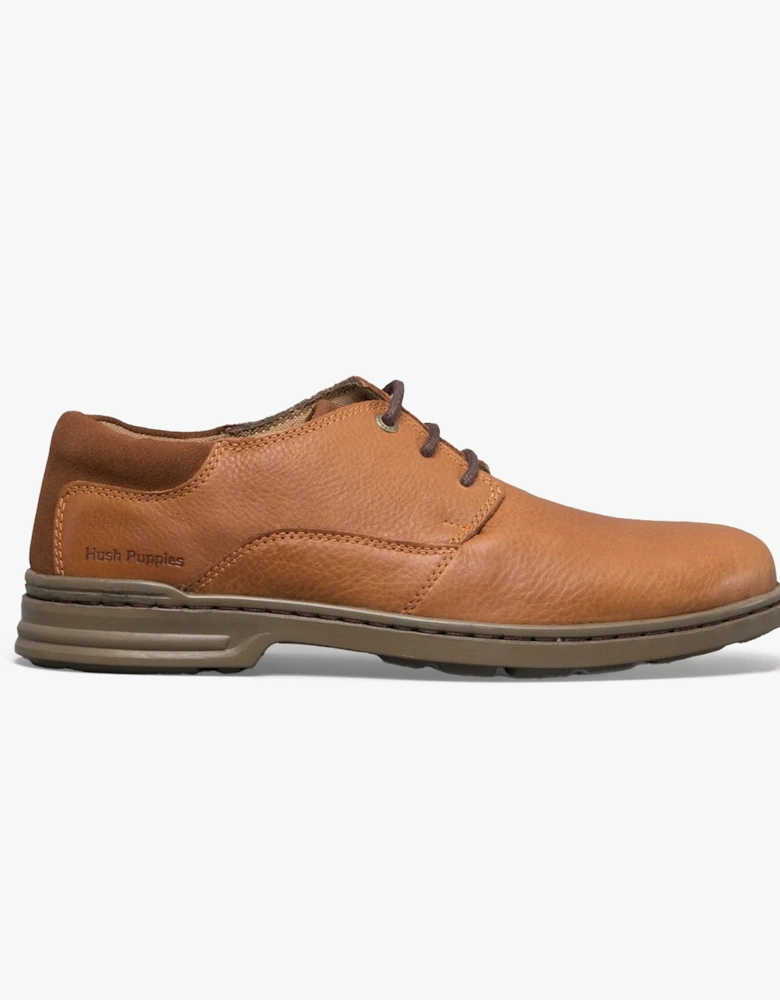 MAX HANSTON Mens Leather Shoes Brown