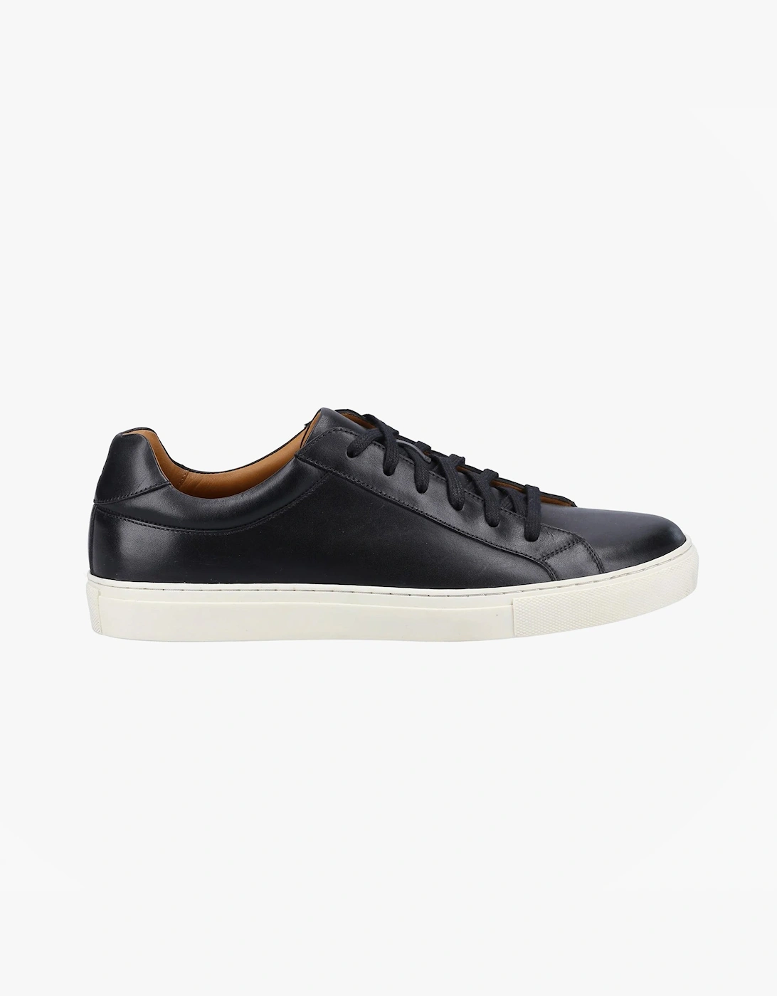 Hush Puppies Men's Black Colton Trainers - Size 8