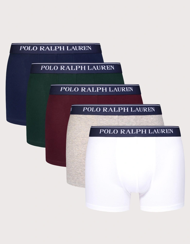 5 Pack Classic Stretch Cotton Trunks