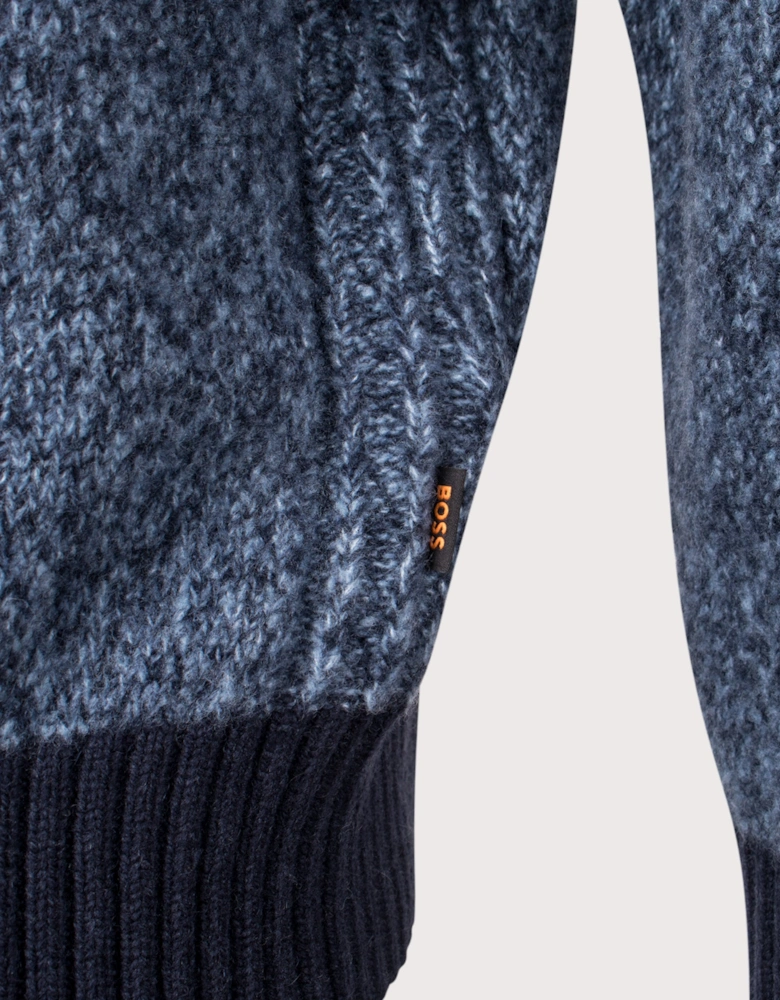 Oversized Kobear Quarter Zip Jumper