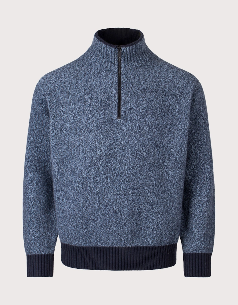 Oversized Kobear Quarter Zip Jumper