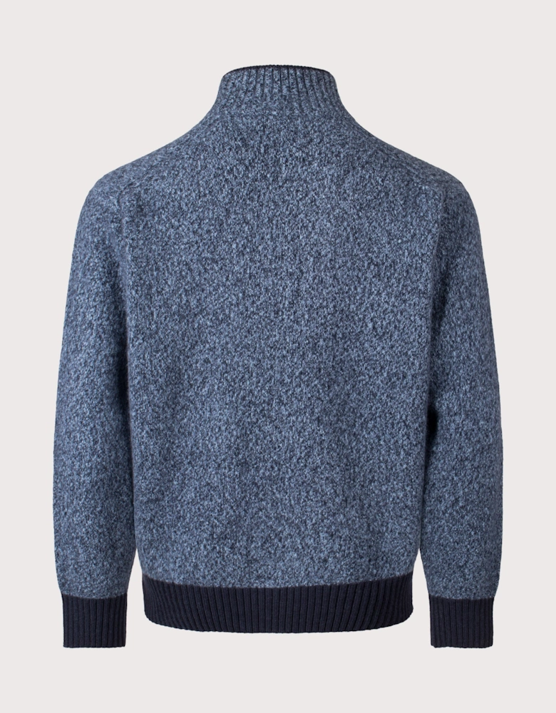 Oversized Kobear Quarter Zip Jumper