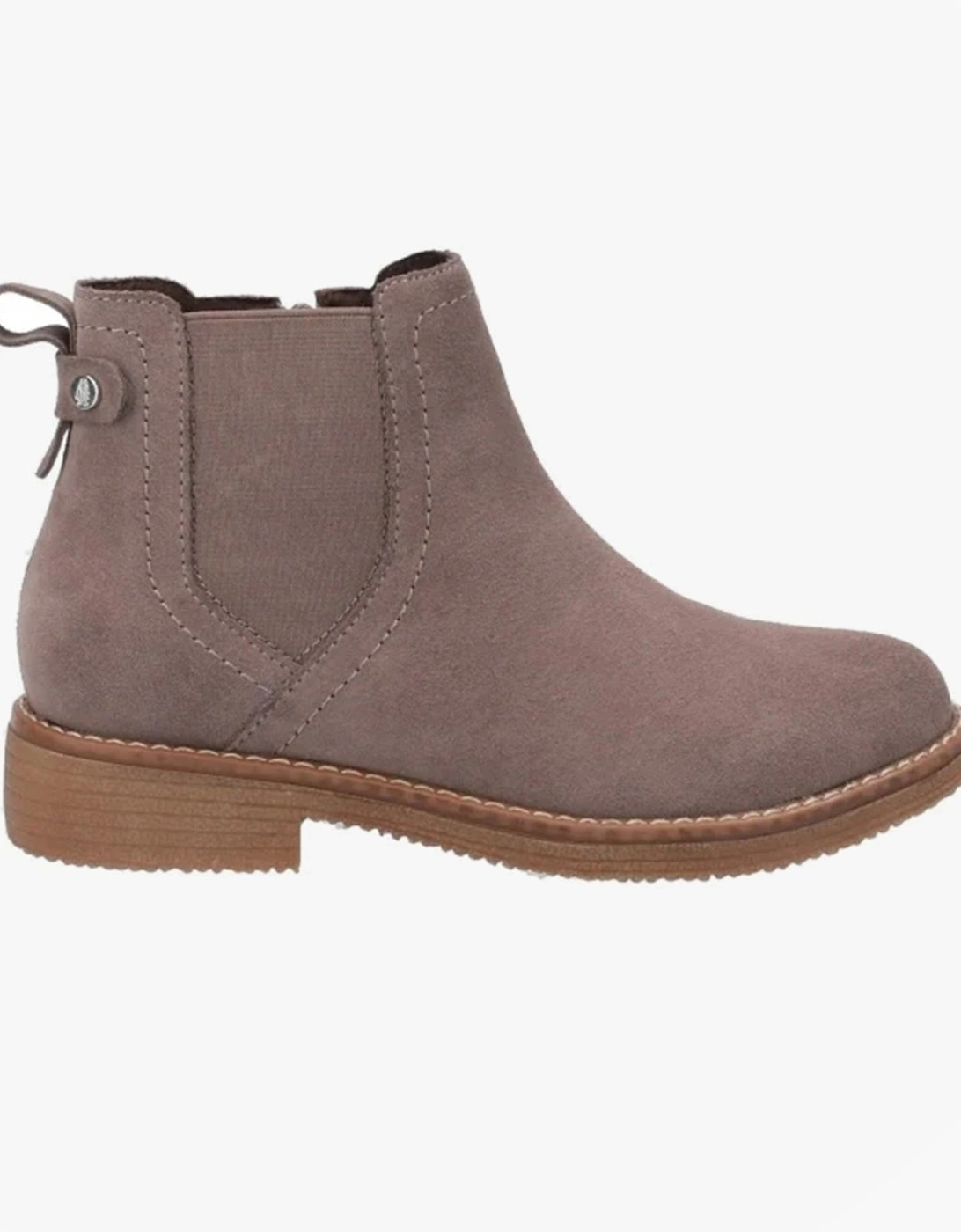 MADDY Womens Suede Ankle Boots Grey