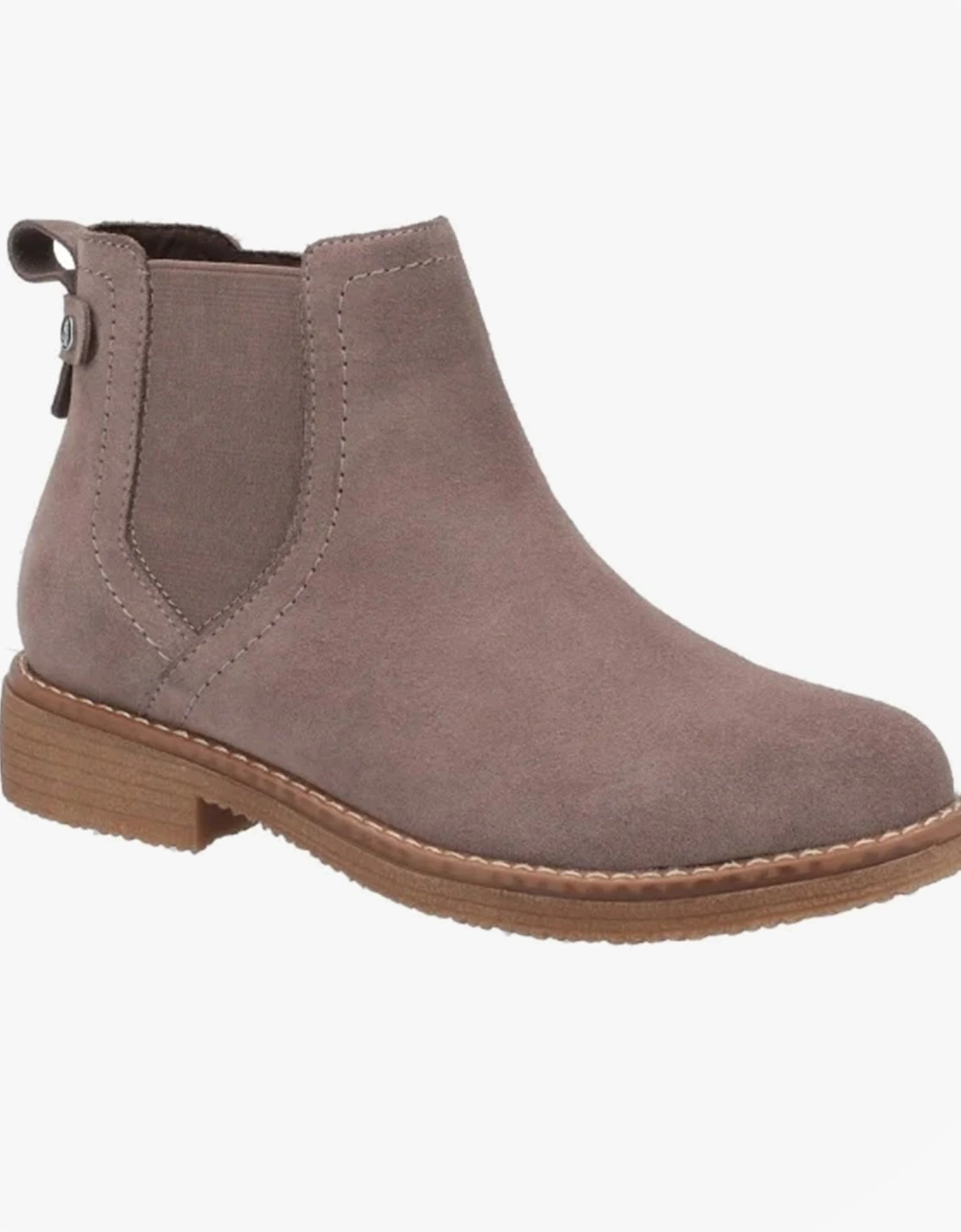 MADDY Womens Suede Ankle Boots Grey