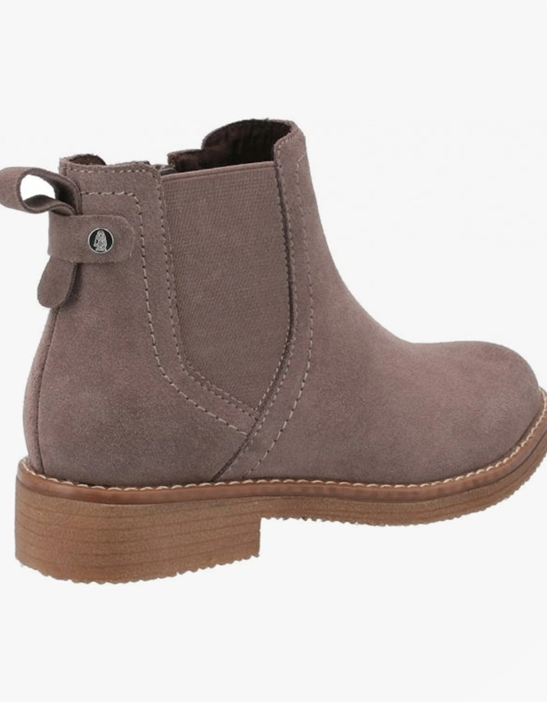 MADDY Womens Suede Ankle Boots Grey