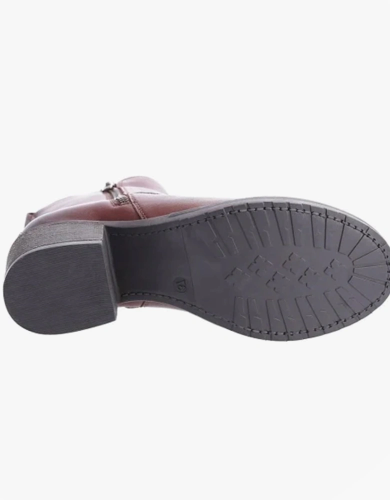 HELENA Womens Leather Boots Brown