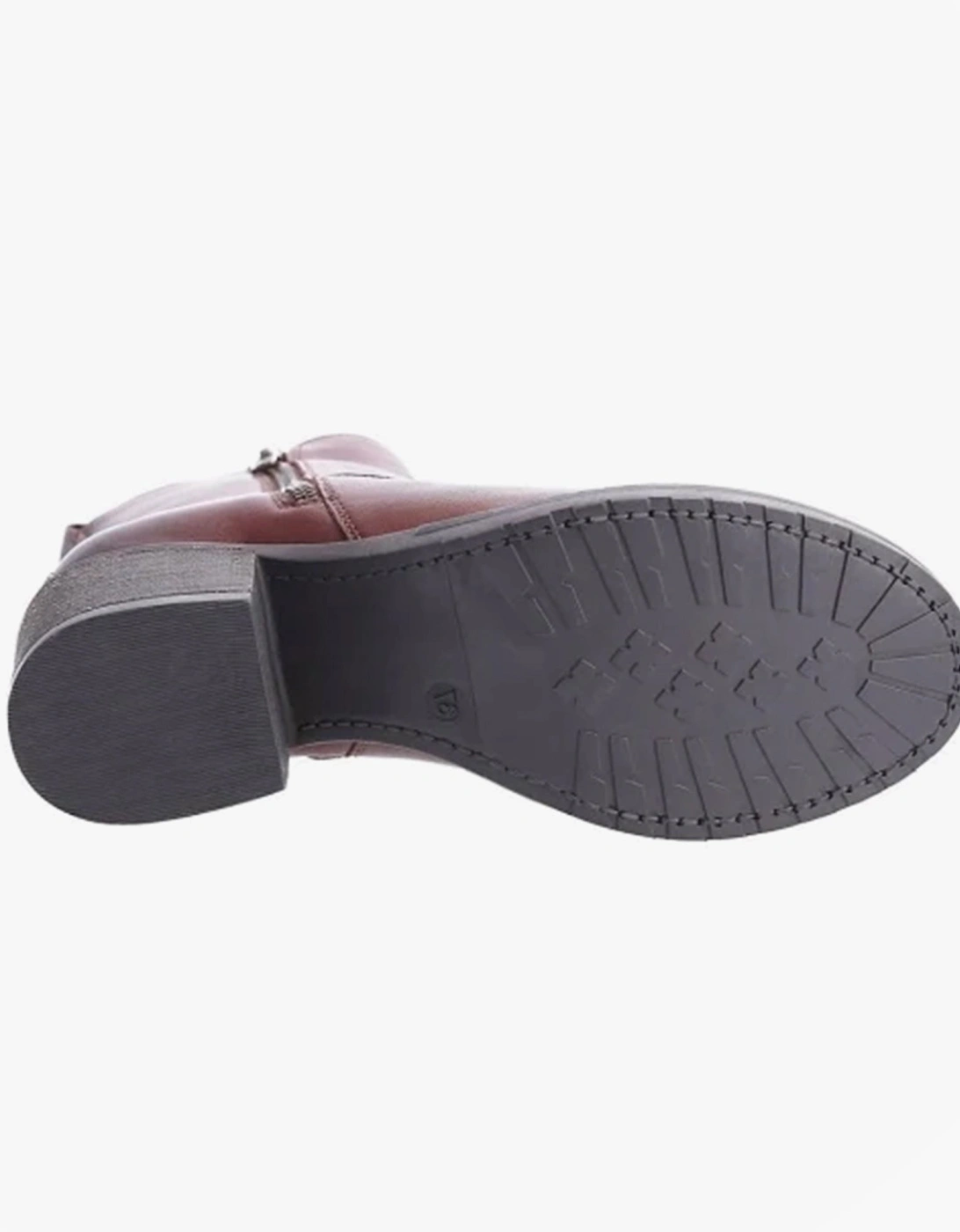 HELENA Womens Leather Boots Brown