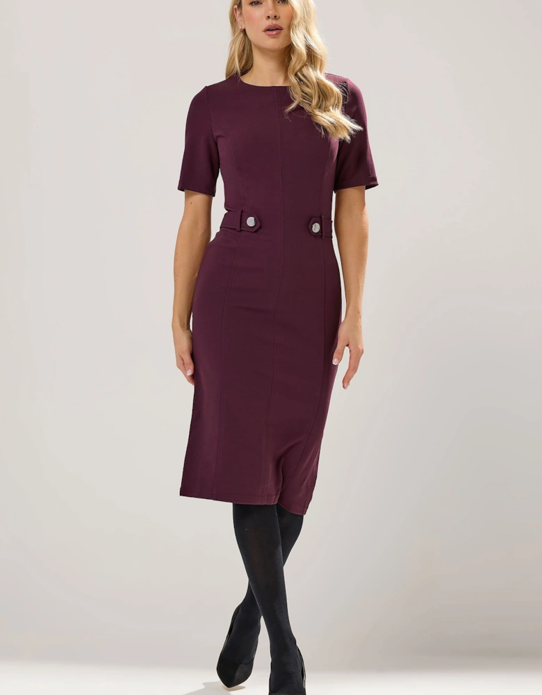 Tall Tailored Midi Dress