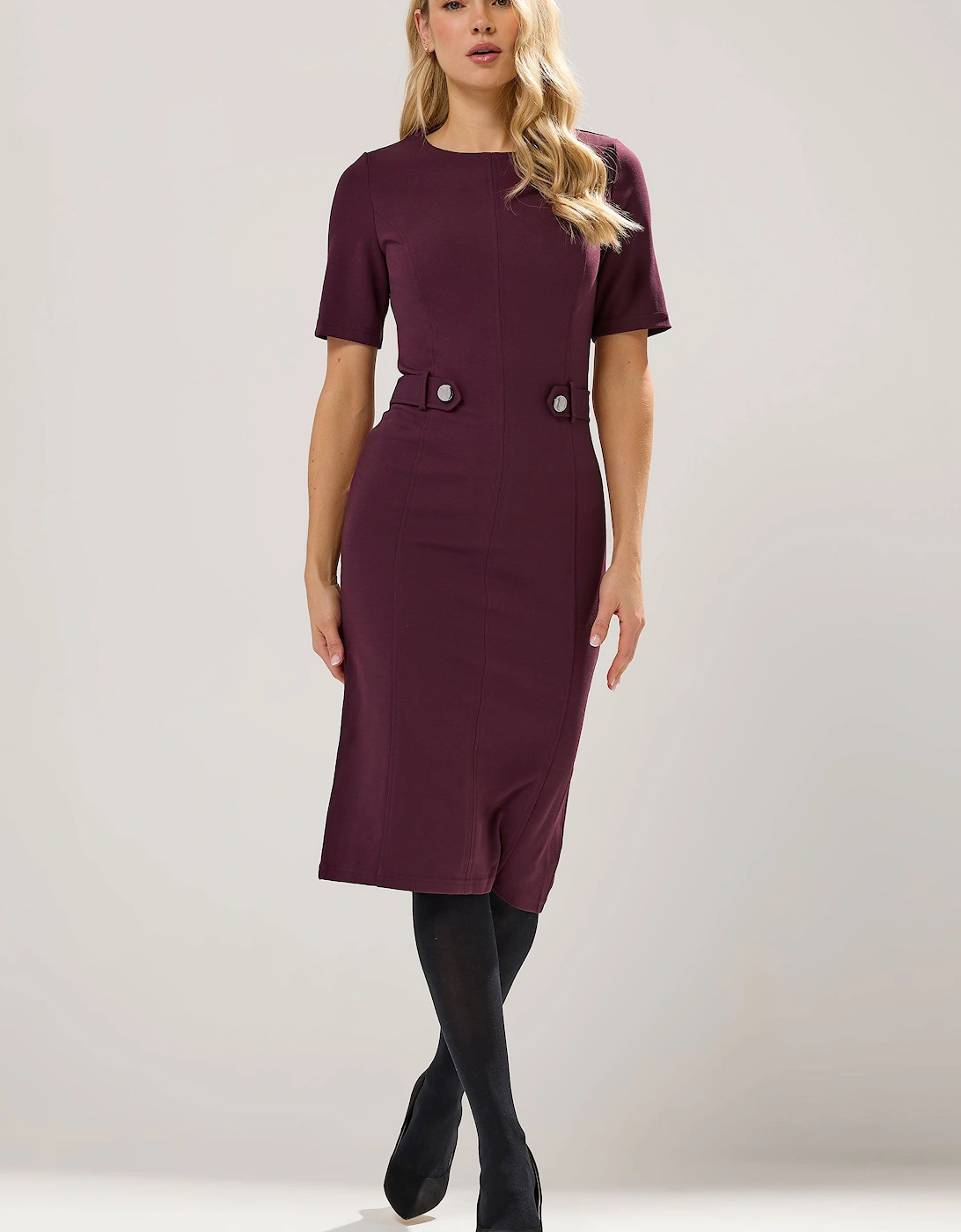 Tall Tailored Midi Dress, 2 of 1