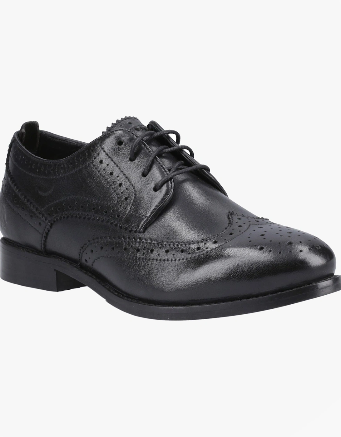 NATALIA Womens Brogue Shoes Black