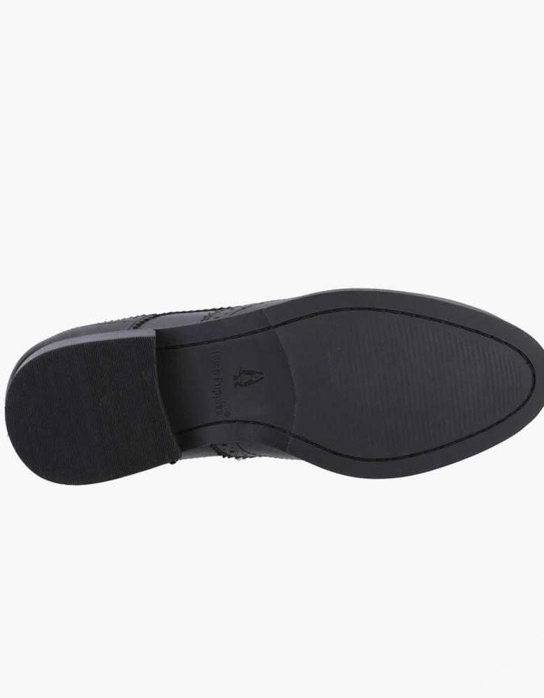 NATALIA Womens Brogue Shoes Black