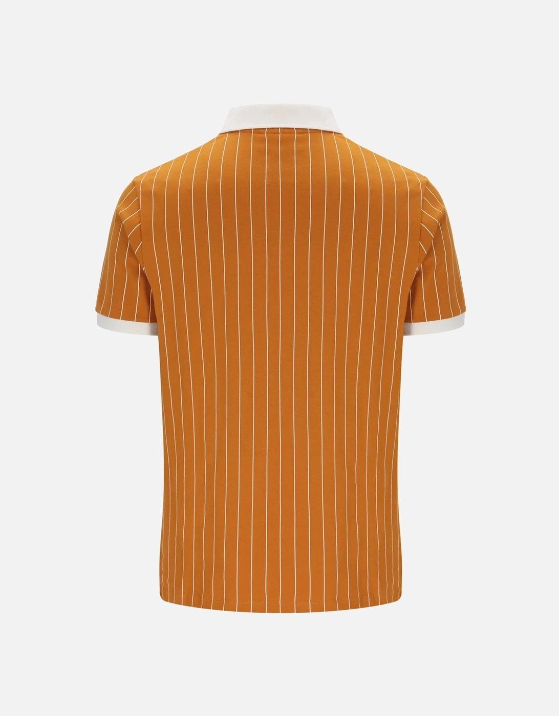 BB1 Classic Striped Polo Shirt Pumpkin Spice/Gardenia/Black